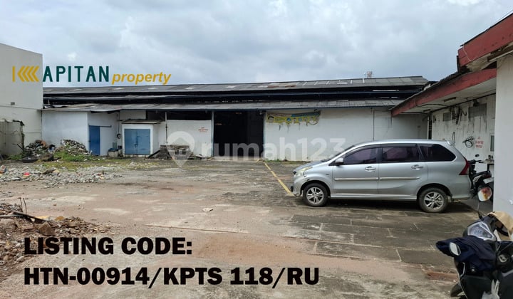 Dijual Pabrik 6600 m2, Prepedan, Jakarta Barat
