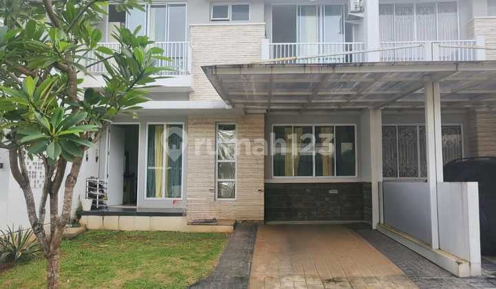 Rumah 2 lantai siap huni dalam cluster di Cibubur Country Cibubur