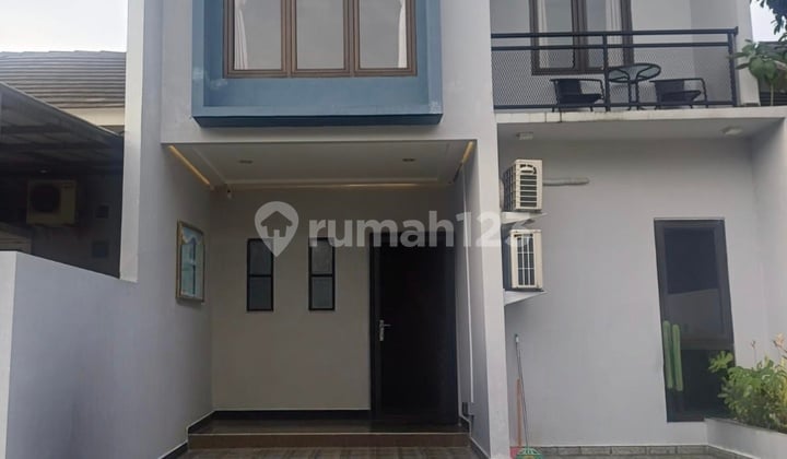 Rumah 2 Lantai Siap Huni Rapih di The Address Cibubur