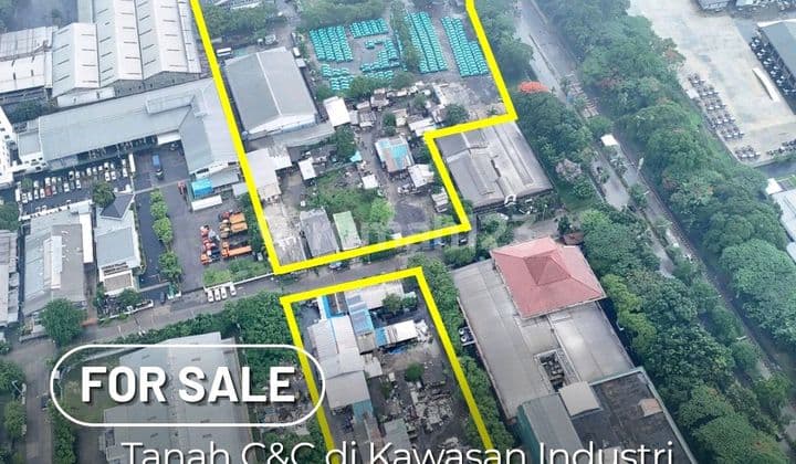 Tanah & Gudang C&c Depan Kawasan Industri Pulo Gadung Jakarta Timur