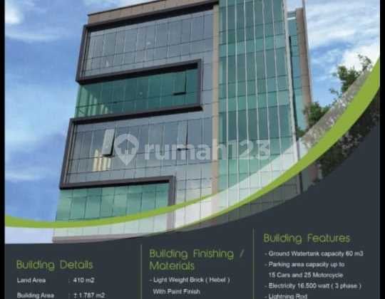 Sewa Gedung Kantor di Mampang Brand New 7 Lantai