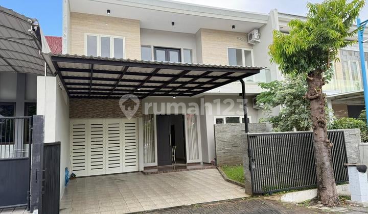 Nego Rumah 2 Lantai Siap Huni di Taman Internasional Village Surabaya Dekat Sekolah Ciputra