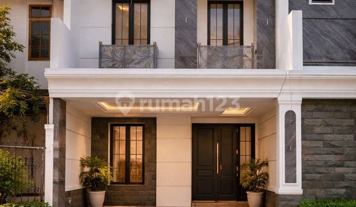 Baru Gress Rumah 2 Lantai American Style di Kertajaya Indah Timur Surabaya
