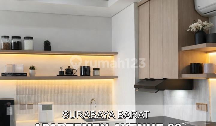 Full Furnished Apartemen Type 2 Br di Avenue 88 Surabaya Barat