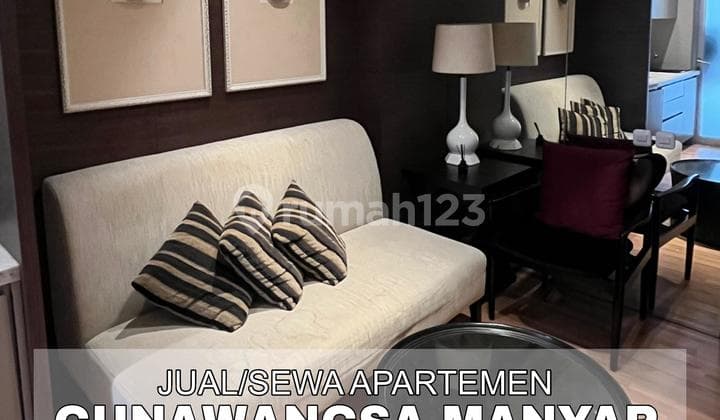Disewakan Murah Apartemen 2 Br Full Furnish City View di Gunawangsa Merr