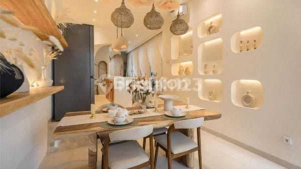 Fully Furnished Villa with Rice Field View, Tibubeneng Area, Bali