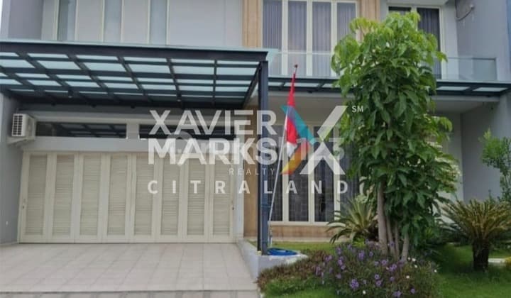 Rumah Lisbon 2 Lantai Lingkungan Asri, Di Pakuwon Indah
