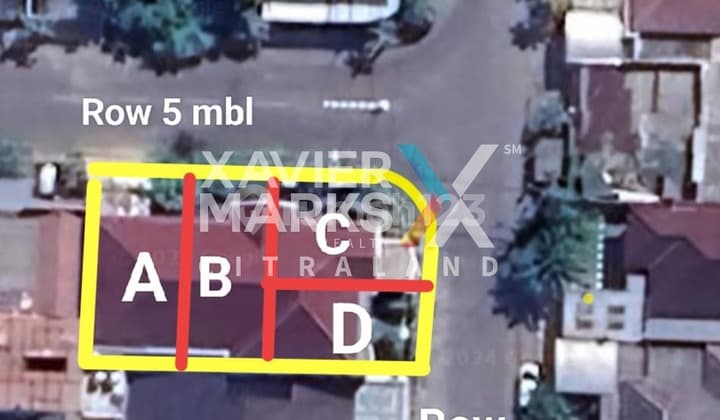 Tanah Sutorejo Timur Row Jalan 5 Mobil Lokasi Strategis