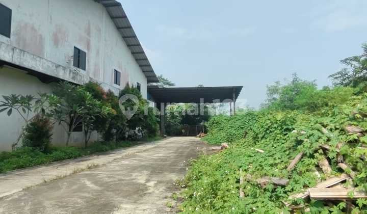 Di jual Gudang + Lahan di Jl. Raya Tigaraksa - Tangerang