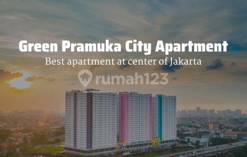 The Green Pramuka Apartement 2 BR Harian Bulanan Tahunan