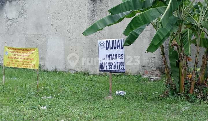Kavling Hoek di Metro Permata 1 - Row Jalan 3 Mobil - Hadap Timur dan Utara