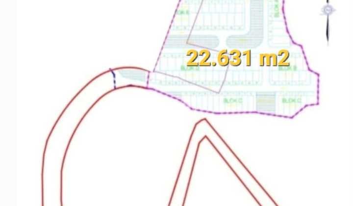 Kavling Darat Utk Cluster Di Seberang ICE BSD, Dekat AEON Mall