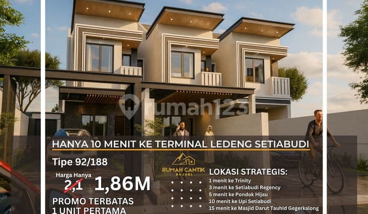 KAPAN LAGI PUNYA RUMAH BARU DI TEMPAT YANG SEJUK DAN SEGAR DEKAT SETIABUDI LEMBANG MAINROAD SERSAN BAJURI BANDUNG UTARA