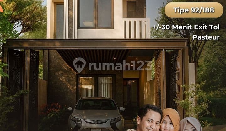 Desain Mewah, Udara Dingin, dan Pemandangan Hijau — Serius Rumah Ini Dekat Setiabudi Bandung Utara?