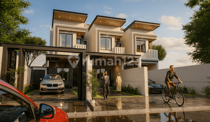 Rumah Baru Luas 188m2 di mainroad sersan bajuri cihideung akses dekat kampus UPI Setiabudi Lembang