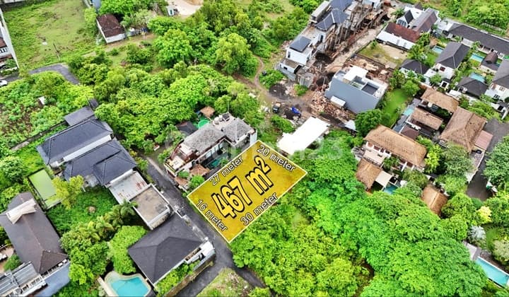 Tanah Ngantong Lingkungan Villa Dekat Poltek Pariwisata