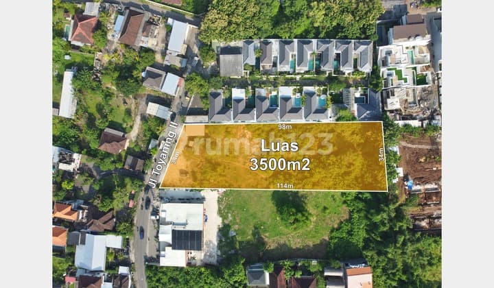 Dijual Tanah Lokasi Premium di Jalan Utama Ungasan