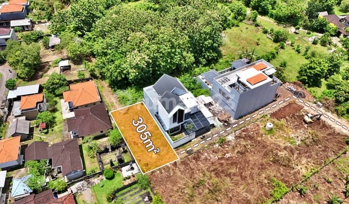 Tanah Plot Kecil Murah Lingkungan Villa Dekat Potek Pariwisata