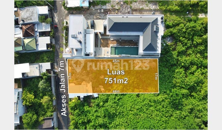 Dijual Tanah Lingkungan Villa Dekat Karma Kadara dan Melasti