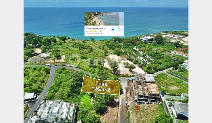 Tanah Ocean View di Pantai Cemongkak dan Bingin