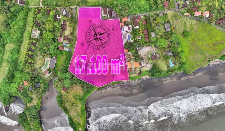 Tanah Los Tebing Pantai Balian - Tabanan, Bali