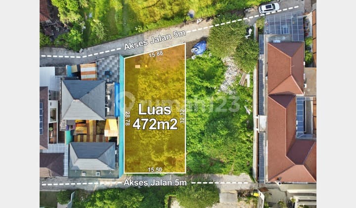 Tanah Lingkungan Villa di Umalas I Dekat Batu Belig