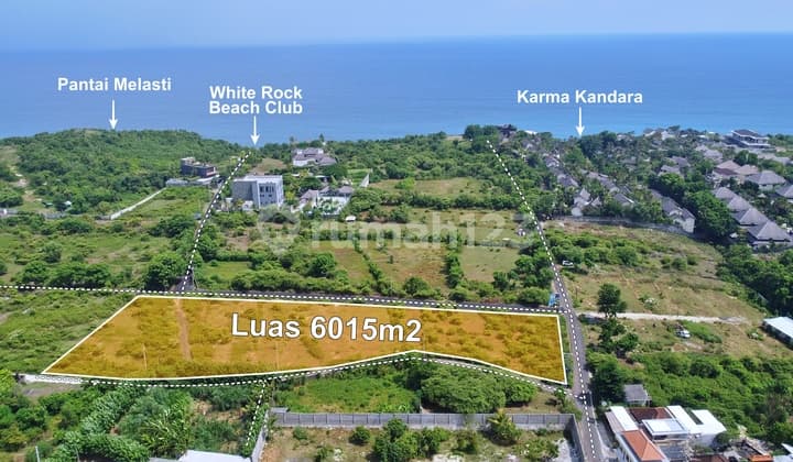 Tanah Siap Bangun Jalan Kaki Ke Karma Kandara dan Pantai Melasti