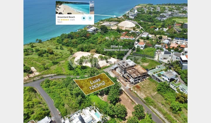 Dijual Tanah Ocean View - Kawasan Wisata Pantai Bingin
