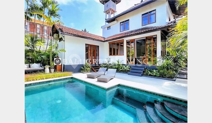 Luxury Villa Dekat Potato Head dan Jalan Kaki ke Pantai Seminyak