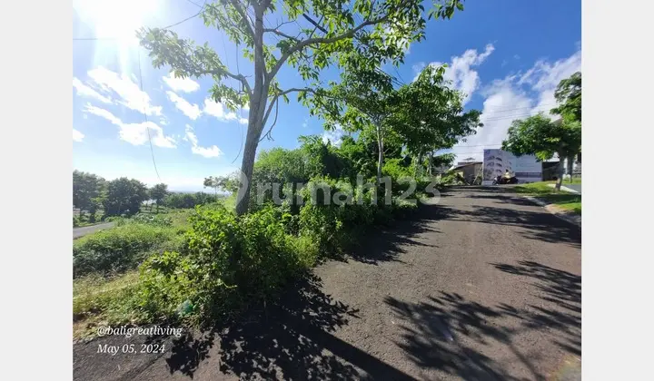 Tanah Ocean View Jalan Kaki Ke Pantai di Pantai Bingin Pecatu
