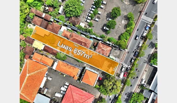 Lahan Luasan Langka di Jalan Utama Bypass Samping Benoa Square