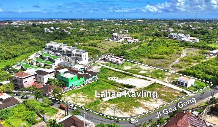 Tanah Kavling Available 100M² - 300M² di Jimbaran Goa Gong