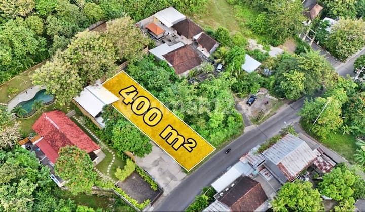 Rare 400 m2 Land Area on Melasti Main Street