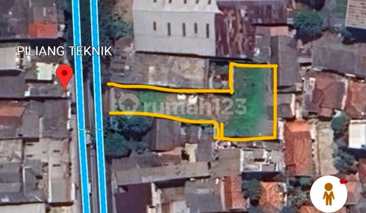 Tanah Pinggir Jalan Utama Parung Ciputat