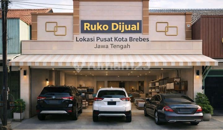 Turun Harga !!! Ruko Strategis di Pusat Kota Brebes Jawa Tengah