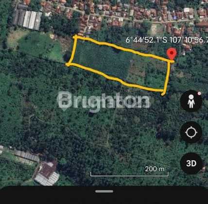 Tanah Luas 2 Hektar Dijual di Mande Cianjur