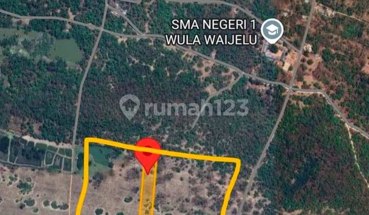 Land on the Beachfront of Kalala, Wula Waijelu, East Sumba, East Nusa Tenggara