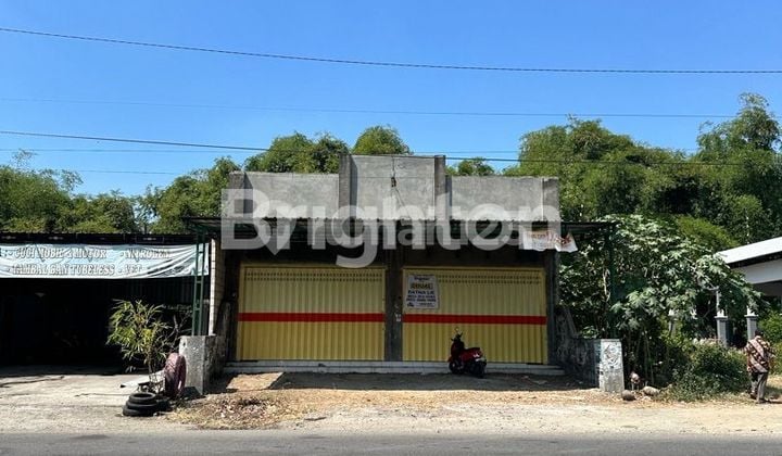 RUKO LEBAR 10 METER NOL JALAN RAYA PACET DEKAT TERMINAL MOJOKERTO