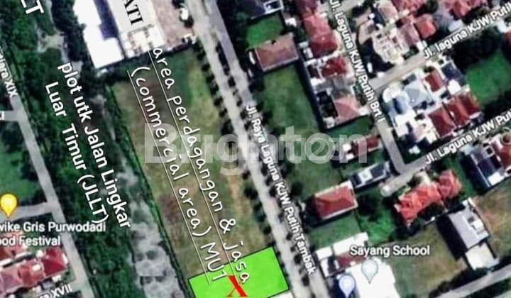 TANAH KOMERSIAL AREA PERDAGANGAN DAN JASA DI PAKUWON CITY SURABAYA DEKAT JLLT
