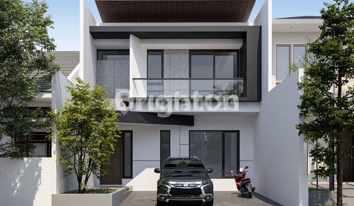 NEW GRESS HIGH QUALITY HOUSE AT SURABAYA TIMUR (EAST SURABAYA) UNDER 5M