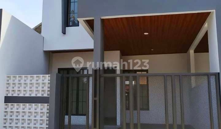 Rumah 2 lantai bisa DP minim di cluster Boulevard hijau harapan indah