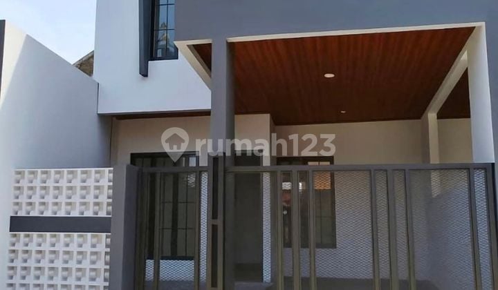 Rumah Minimalis 2 Lantai Bangunan Baru Dlm Cluster Bulevard Hijau