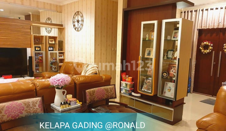 Best Deal!!! Dijual Rumah Full Furnish 8X18 di Gading Pelangi
