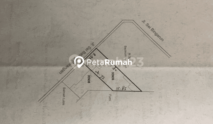 RUMAH JALAN SEI BATANG SERANGAN | DEKAT ISKANDAR MUDA