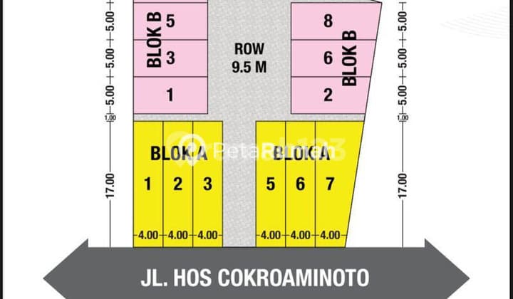 HOUSE ON HOS COKROAMINOTO STREET, HOS COKRO PERMATA COMPLEX | MADING LUBIS AREA