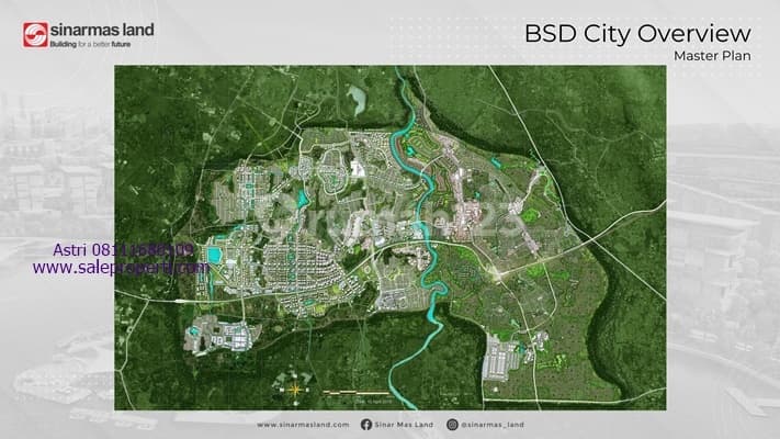 Kavling Komersial Bsd City Boulevard Cbd Aval 800m Sampai 20.000m