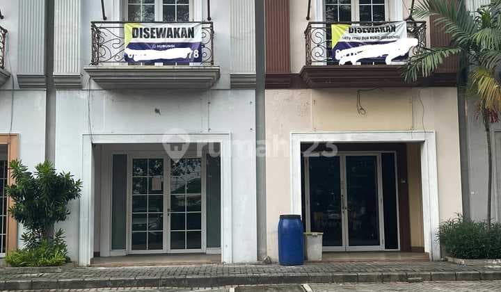 Shop House Puri Botanical Facing Main Road Joglo For Rent