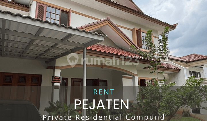 Di Sewakan Rumah di Pejaten Jakarta Selatan