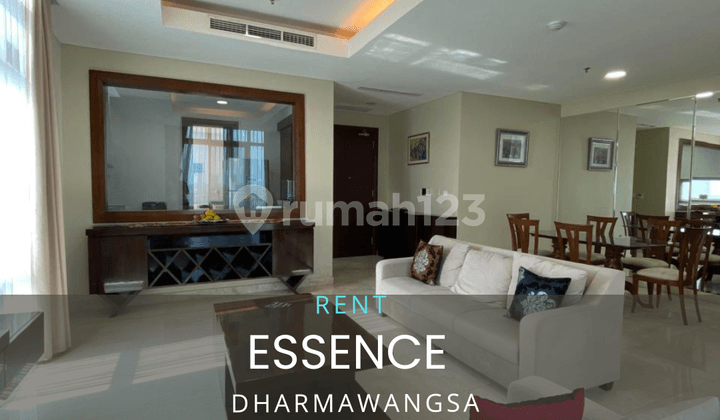 For Rent Essence Dharmawangsa Apartemen 3 Kamar Tidur Furnished