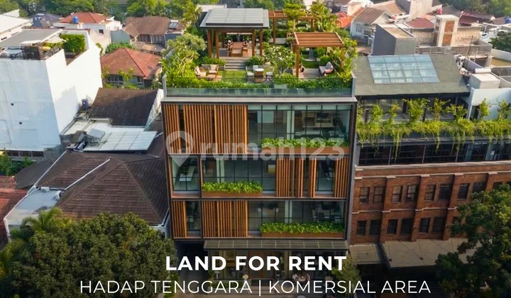 Lahan Strategis Disewakan Pinggir Jalan Komersil Area Wijaya Raya